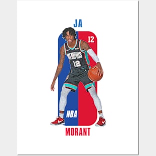 ja morant Posters and Art